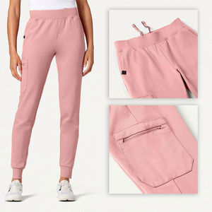 Conjuntos de uniformes médicos personalizados enfermera moda Hospital Joggers conjuntos uniformes de Mujer Chaquetas de LICRA con cremallera - Product Image 2