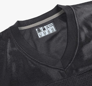 Camiseta de Fútbol Americano de Poliéster/Algodón con Diseño Personalizado - Fabricación Profesional de Manga Corta de Alta Calidad y Secado Rápido - Product Image 3