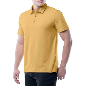 Polo de Golf personalizado de alta calidad para hombre, informal, elegante, corto, bordado, estampado de solapa, patrón antiarrugas, tejido al por mayor - Product Image 4