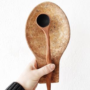 Portacubiertos de Acero Inoxidable, Reposacucharas para Cocina, Ecológico, Apto para Lavavajillas y Horno, MIRHA International Handicraft - Product Image 4