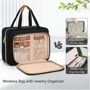 Fashionable and simple women's <b>toiletry</b> <b>bag</b> <b>hanging</b> travel <b>toiletry</b> <b>bag</b> with jewelry storage <b>bag</b> large cosmetic <b>bag</b> - Product Image 3