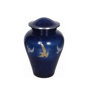 Urna Funeraria Moderna Decorativa de Aluminio y Latón para Cenizas Humanas, Florero de Mesa con Capacidad de 4-5L, Venta al Por Mayor - Product Image 2