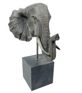 Sculpture en aluminium faite à la main Artisanat élégant Métal Arts décoratifs Home Office Decoration Unique Tableware Decor Showpiece - Product Image 4