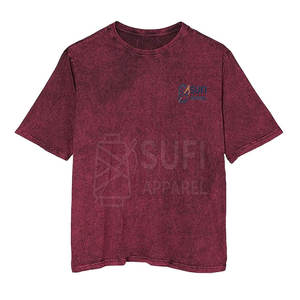 Camisetas de Hombre con Lavado Ácido de Último Diseño, 100% Algodón de Punto, Secado Rápido, Cómodas y de Alta Calidad - Product Image 1