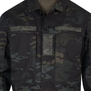 Men's Long Sleeve <b>Camouflage</b> Field Shirt Anti-UV Quick-Dry Wear-Resistant Multi-Pocket Design "DEFENSOR" - CAMO - Product Image 3
