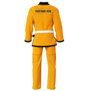 Kimono de Jiu Jitsu personnalisé, Gi de BJJ brésilien sur mesure, vêtements de combat de Jiu-Jitsu pour adultes, uniforme d'arts martiaux, Gi de BJJ noir pour hommes - Product Image 2