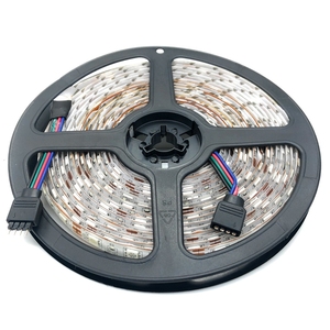 5M SMD 5050 LED striscia RGB bobina adesiva con alimentazione e 44 tasti telecomando tensione 12V - Product Image 2