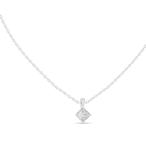 Collar de Diamantes CVD de 0.75 CT, Corte Brillante, Oro de 18K, 14K, Rosa, Amarillo, Blanco, Joyería Fina de Lujo - Product Image 1