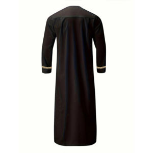 Hombres Thobe Arabia Saudita Modesto Ropa islámica Hombres Venta al por mayor para árabe Verano Hombres Musulmanes Thobe - Product Image 2
