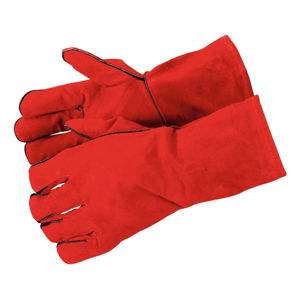 Gants de travail en cuir de qualité supérieure antidérapants résistants à la chaleur personnalisés pour l'hiver chauds en cuir pour le travail industriel de sécurité de soudage - Product Image 4