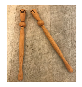 Avena de madera Spurtle Utensilios de Cocina 3 PCS Acacia Cuchara agitadora de avena de madera Spurtle Agitador - Product Image 5