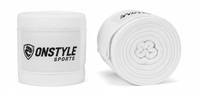 Bandages de boxe imprimables personnalisables en coton écoresponsable extensible pour le soutien des poignets MMA Muay Thai Kickboxing Gym SPORTS