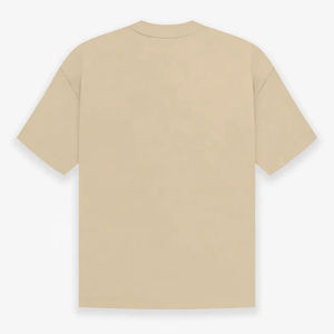 Camiseta esencial vintage de cuello redondo para hombre, Camiseta de algodón 100% con estampado de logotipo personalizado de fabricación - Product Image 3