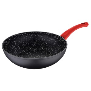 Wok de 26 cm en aluminio forjado con inducción energética - Product Image 1