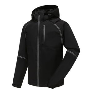 Vente en gros Manteaux coupe-vent en nylon de haute qualité pour hommes et femmes Vestes à capuche avec logo personnalisé et col montant pour la saison d'hiver - Product Image 1