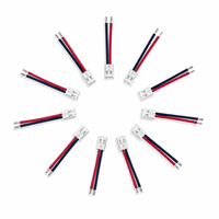 Rangkaian Kabel Harness Daya 2Pin Kustom dengan Konektor dan Ujung Kabel yang Sudah Dihaluskan untuk Perangkat Baterai Peralatan Elektronik OEM