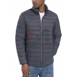 Chaqueta acolchada con aislamiento para hombre al por mayor abrigo de invierno ligero a prueba de viento repelente al agua nailon transpirable poliéster suave - Product Image 2