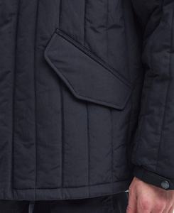 Veste matelassée pour hommes, légère, rembourrée, surdimensionnée, vêtements d'extérieur décontractés, manteau d'hiver chaud, coupe-vent Streetwear à col haut - Product Image 4