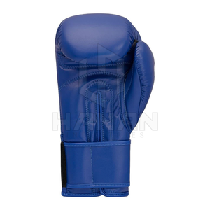 Guantes de boxeo de cuero cómodos de marca personalizada con cierre seguro Diseño transpirable para entrenamiento deportivo - Product Image 4