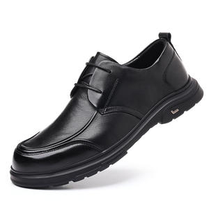 Chaussures habillées en cuir pour hommes de haute qualité, anti-plis, imperméables, faciles à nettoyer, durables, pour le bureau, les mariages et le quotidien - Product Image 3