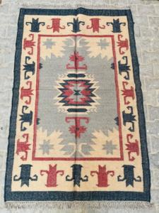 Alfombras de algodón de lana alta de estilo moderno para uso doméstico para sala de estar, dormitorio, oración de Yoga, alfombras de corredor de cocina para puerta al por mayor - Product Image 2