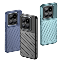 Coques de téléphone de luxe en TPU antichoc légères (0,045 kg) anti-traces de doigts couleur unie compatibles multi-marques pour 14 13 12T Ultra