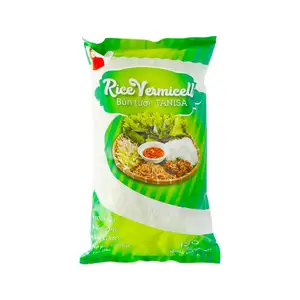 Direct Manufacturer With Low Price Gluten Free Dried White Rice Noodles Vermicelli Bulk ISO HACCP HALAL Certified