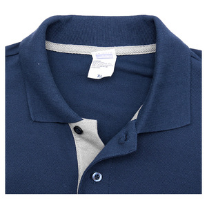 Custom Men's Jersey Polo Shirt with Short Sleeve Cut and <b>Sew</b> Panel in Multiple Solid Colors Custom Design and Logo - Product Image 5