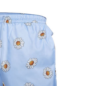 Pantalones cortos de hombre sublimación personalizados de alta calidad Algodón colores sólidos cintura elástica Popular verano corto con tamaño de logotipo - Product Image 4