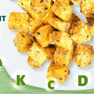 Sucre gratuit Vietnam 50g/100g Fruit de la passion lyophilisé Cube sucré Darlac Farms Emballage en vrac Produit de fruits secs jaunes - Product Image 1