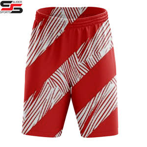 Shorts de sport à séchage rapide avec cordon de serrage, shorts en maille à sublimation avec peinture à l'huile, logo personnalisé, shorts pour hommes - Product Image 5