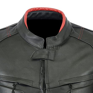 Marque privée Conception personnalisée Veste de moto pour hommes Vêtements de sécurité Utilisation sportive Veste de moto en cuir - Product Image 5