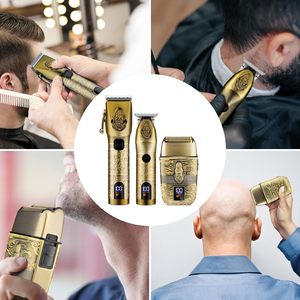 Afeitadora Eléctrica Inalámbrica Profesional, Set de Recortadora de Pelo y Barba para Hombre - Product Image 2