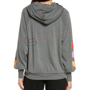 Sweats à capuche décontractés pour l'hiver fabriqués sur mesure à séchage rapide Offre Spéciale le fabricant pakistanais Sweats à capuche avec logo sur le devant et col à capuche - Product Image 2