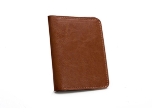 Billetera de cuero genuino para caballero, tarjetero personalizado de nuevo diseño - Product Image 3