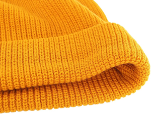 Gorro holgado de acrílico con puños de punto personalizado de alta calidad, ropa de calle, gorros con logotipo de etiqueta tejida privada, gorros de calavera de pescador - Product Image 6