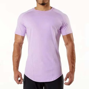 Camiseta de manga corta con cuello redondo para hombre, ropa de verano transpirable de algodón de alta calidad - Product Image 6