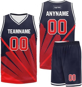 Maillots de basket-ball personnalisés de haute qualité en polyester, vêtements d'impression par sublimation, vêtements unisexes, maillot léger, vêtements de sport - Product Image 1