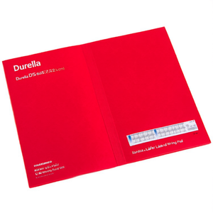 Durella DS 65 X 52 cm Red Plastic <b>Memo</b> <b>Pad</b> with Foil Overlay Lufer Brand Writing <b>Pad</b> - Product Image 3