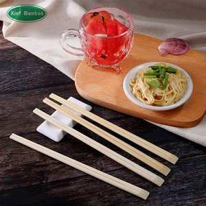 Baguettes en bambou jetables de haute qualité avec logo personnalisé à usage unique pour le camping - Product Image 3
