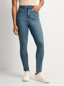 Prix de gros – Jean skinny en denim pour femme, modèle 2026, respirant, avec service de conception OEM - Product Image 4