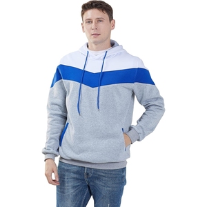 Vente directe d'usine sweats à capuche pour hommes grande taille à la mode et élégant cordon de serrage basiques coton mélangé hommes sweats à capuche à vendre - Product Image 1