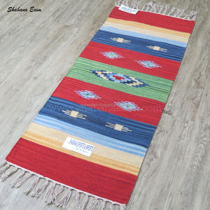 Alfombra Kilim de lana para sala de oración personalizada, alfombrilla decorativa hecha a mano para puerta, alfombra y alfombras para sala de estar DE LA India - Product Image 5