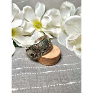 Lloyd Becenti Fashion <b>Cuff</b> <b>Bracelet</b> Handcrafted in Sterling <b>Silver</b> - Product Image 2