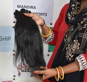 Cheveux humains brésiliens vierges de haute qualité, lisses, noirs soyeux, 8 à 32 pouces, aucun cheveu humain traité chimiquement - Product Image 2