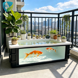 Grand aquarium en fibre de verre avec fenêtre en verre trempé pour les zoos, les parcs et les sites d'éducation <span class=keywords><strong>aquatique</strong></span> - Product Image 6