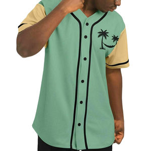 Ensembles d'uniformes de baseball/softball imprimés respirants, 100% polyester, numéro d'équipe personnalisé, nom et logo personnalisé, uniforme de baseball - Product Image 3