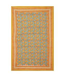 High Quality Organic Cotton Comforter Handmade <b>Block</b> <b>Print</b> Winter Blanket Coverlet Soft Quilt Bedding for Home Use for Hotels - Product Image 5