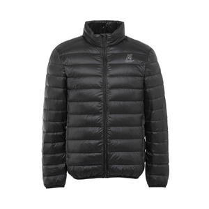 Plus Size Streetwear <b>Canvas</b> Puffer <b>Jacket</b> for <b>Men</b> with Stand Collar and Front Logo Custom Made Winter <b>Jacket</b> - Product Image 1