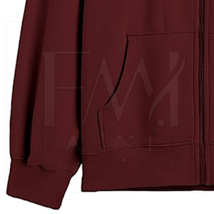 Sudaderas con cremallera de algodón 100% para mujer superventas Jersey de invierno de alta calidad con logotipo frontal y diseño en el hombro - Product Image 5